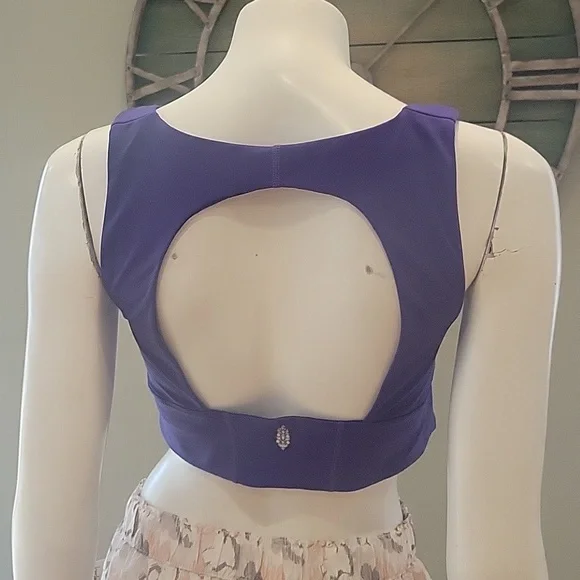 Free People Movement It's An Illusion Crop Bra